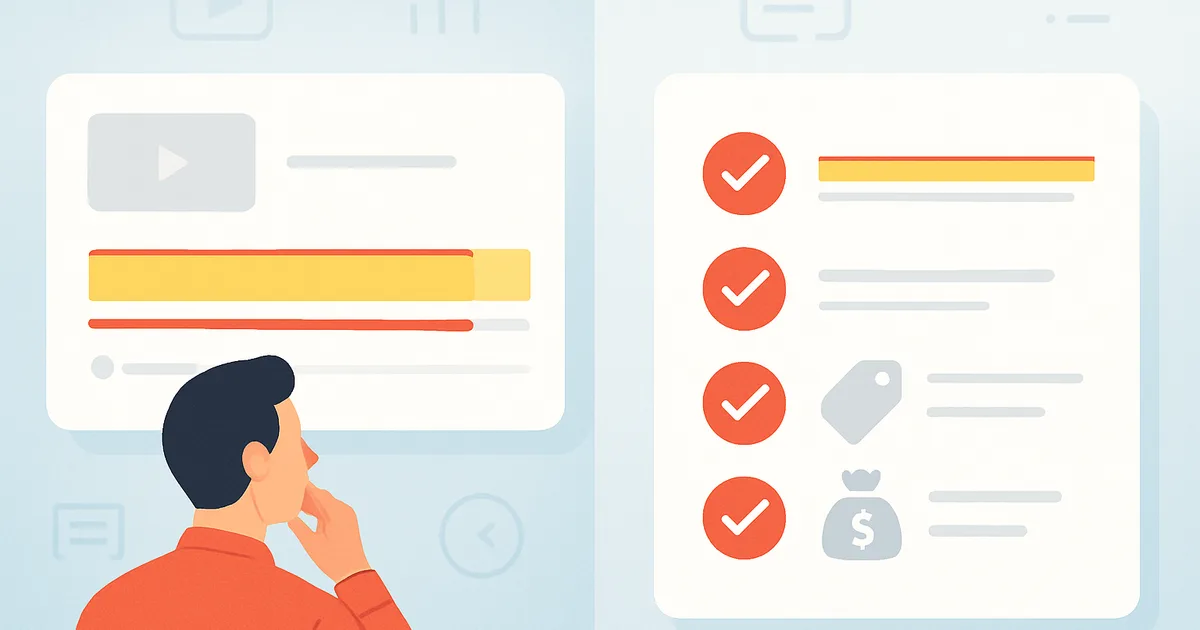 How to Audit a YouTube Video: Every Field, and What It Costs